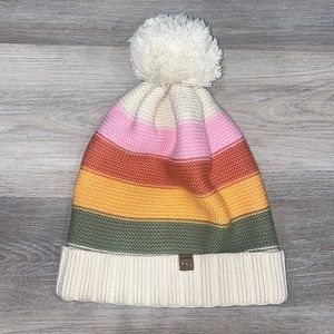 Colorful winter hat